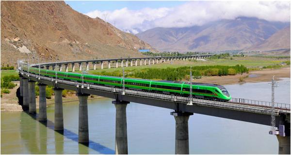 最美天路通車，鋼軌托起“復興號”開上了世界屋脊！